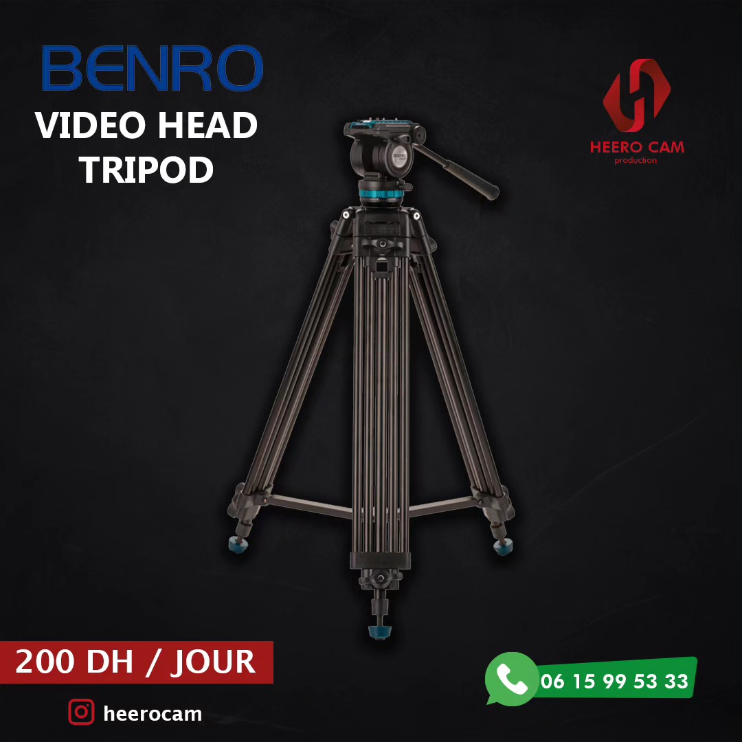 Benro Video Head Tripod — location Heero Cam