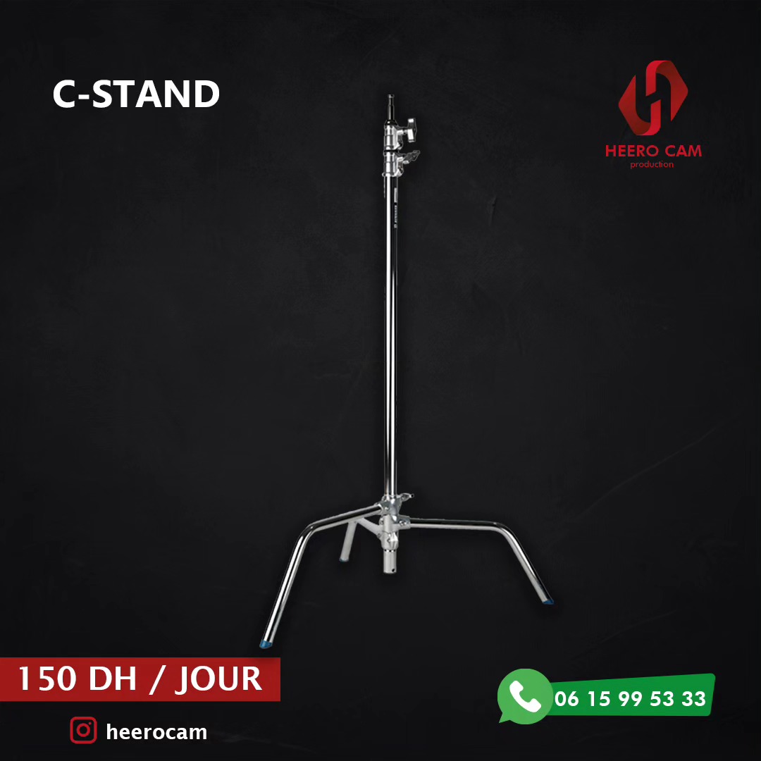 Heero Cam C-Stand — location Heero Cam